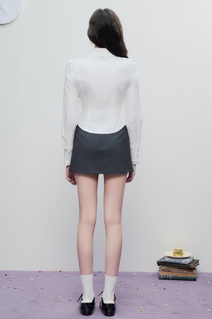 Slimming Stripe Blouse