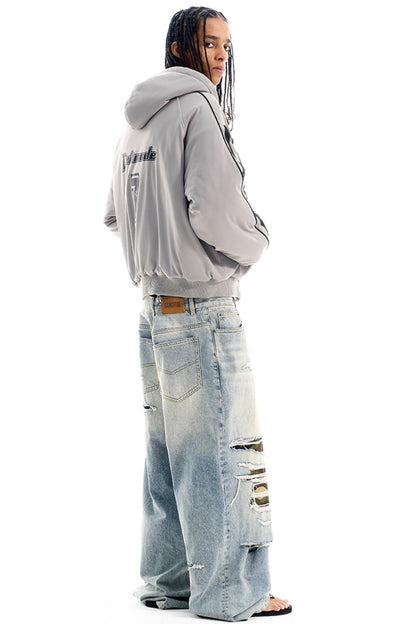 Patchwork Embroidered Cotton Jacket