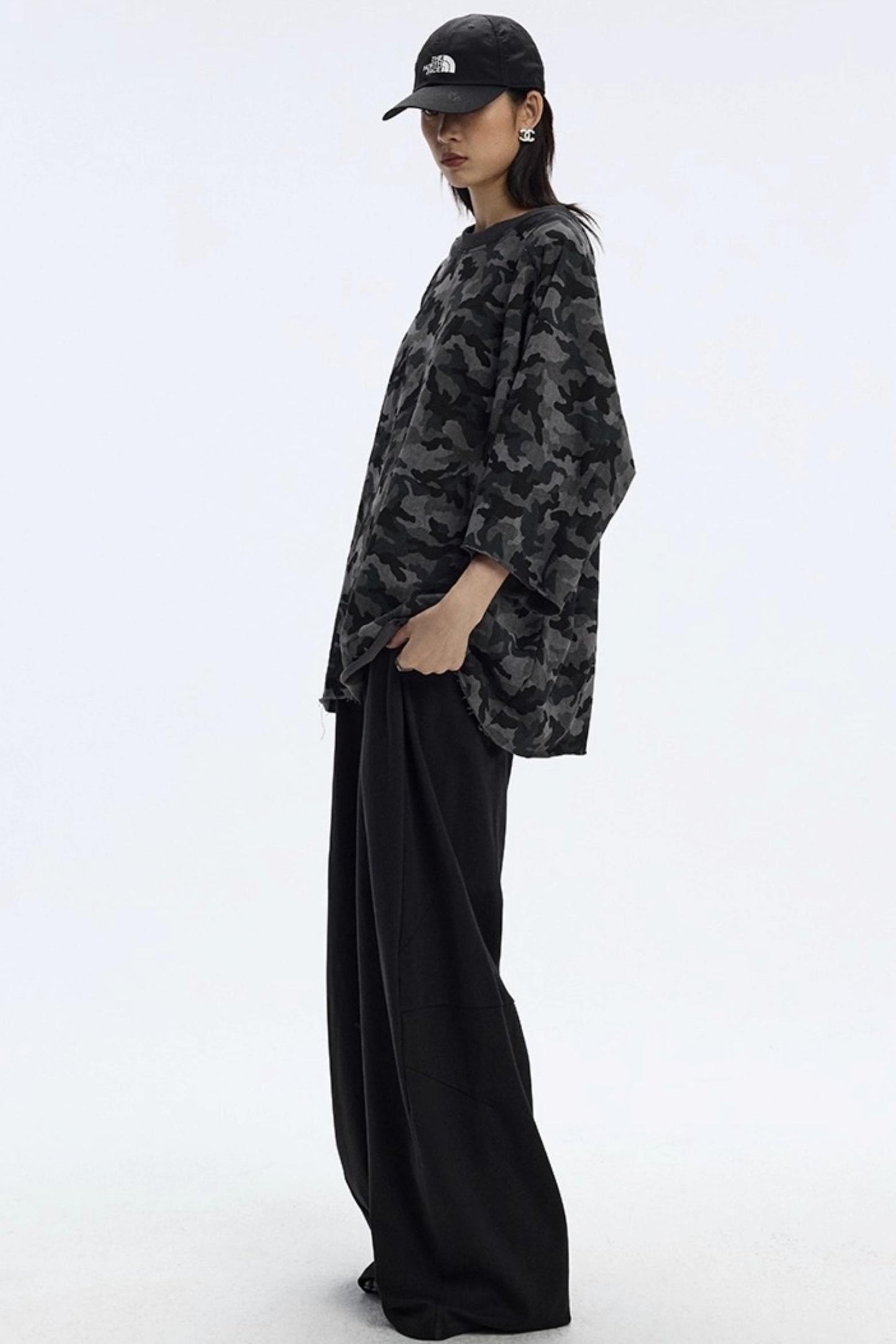 Autumn Elasticated Waist Womens Trousers