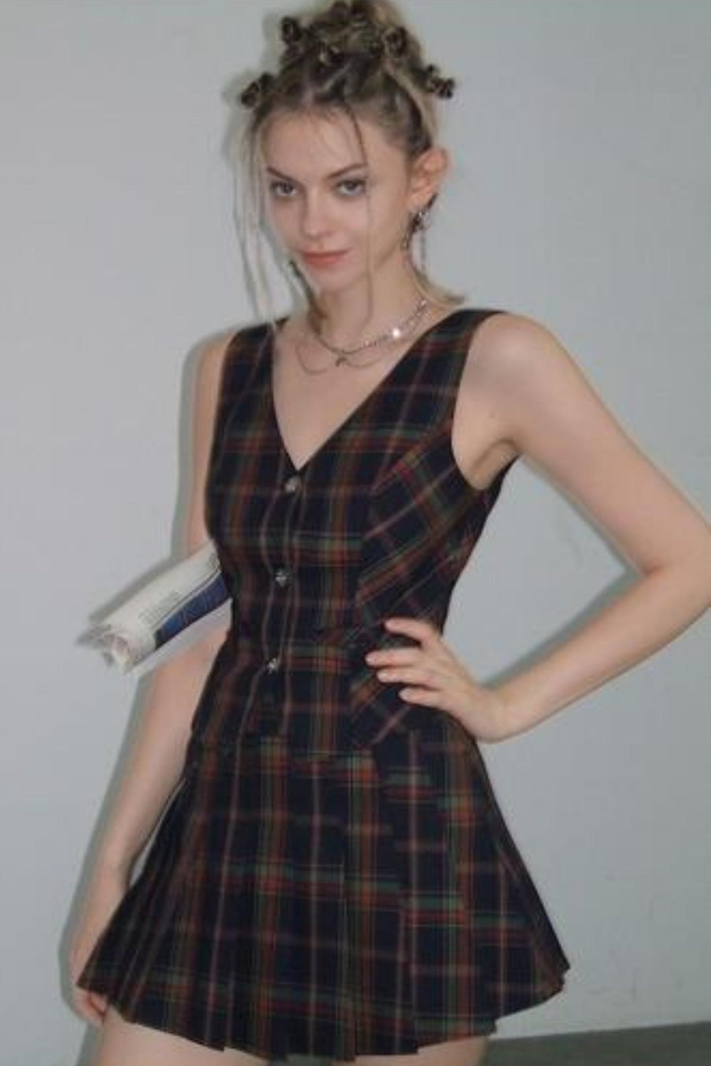 Slim Fit V-Neck Vest