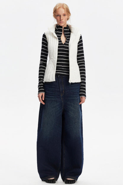 Vintage Distressed Denim Pants