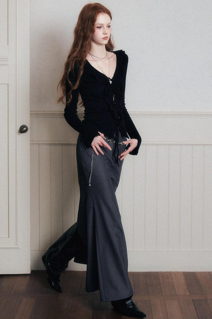 Mermaid High-Waisted A-Line Skirt