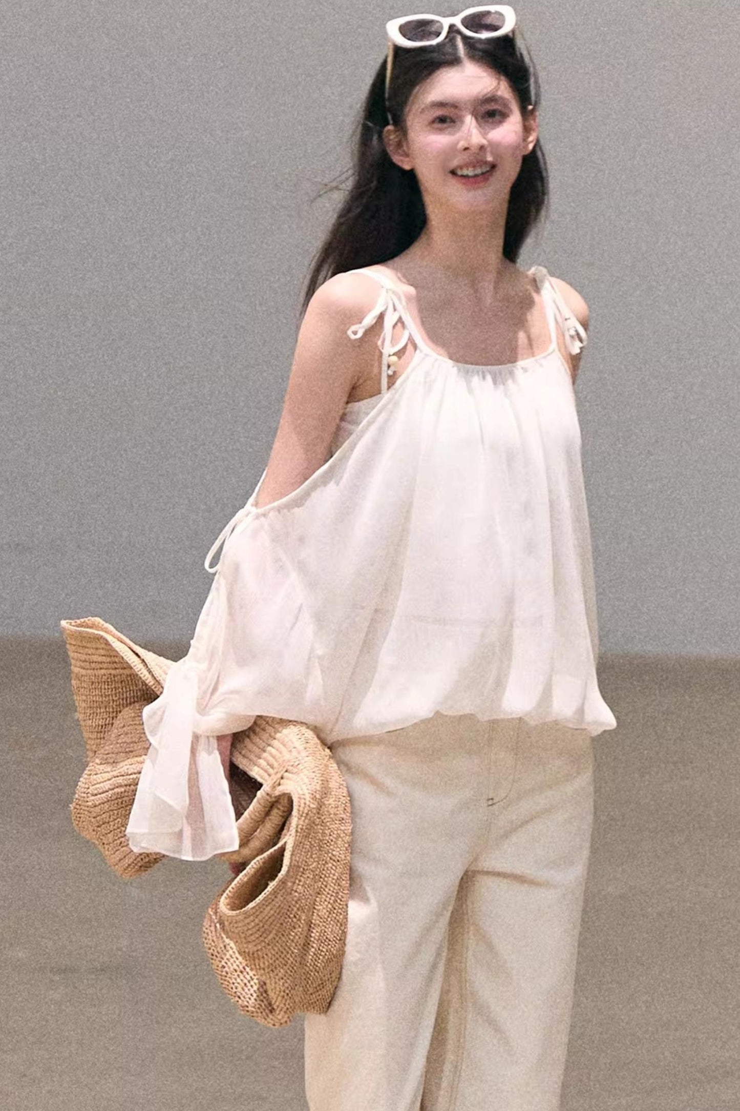 Lily of the Valley Chiffon Blouse