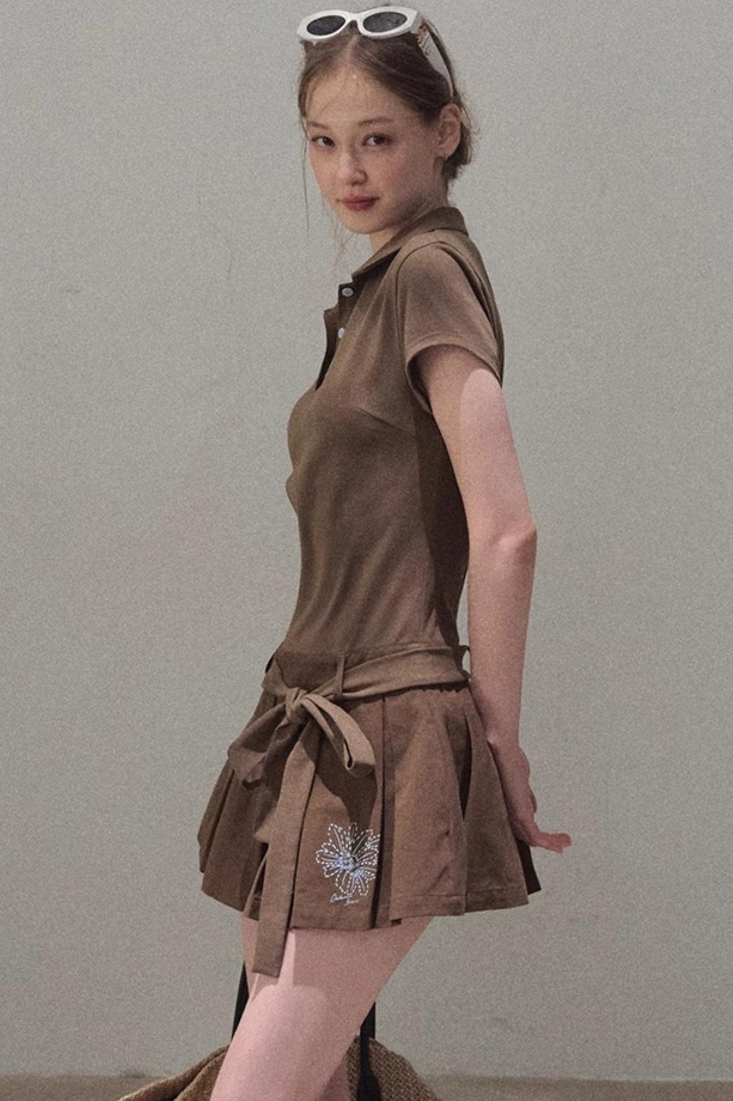 Cool Cotton Polo Dress