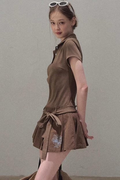 Cool Cotton Polo Dress