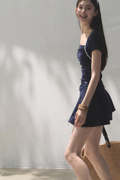 Chic Two-Piece Knit Set-Up