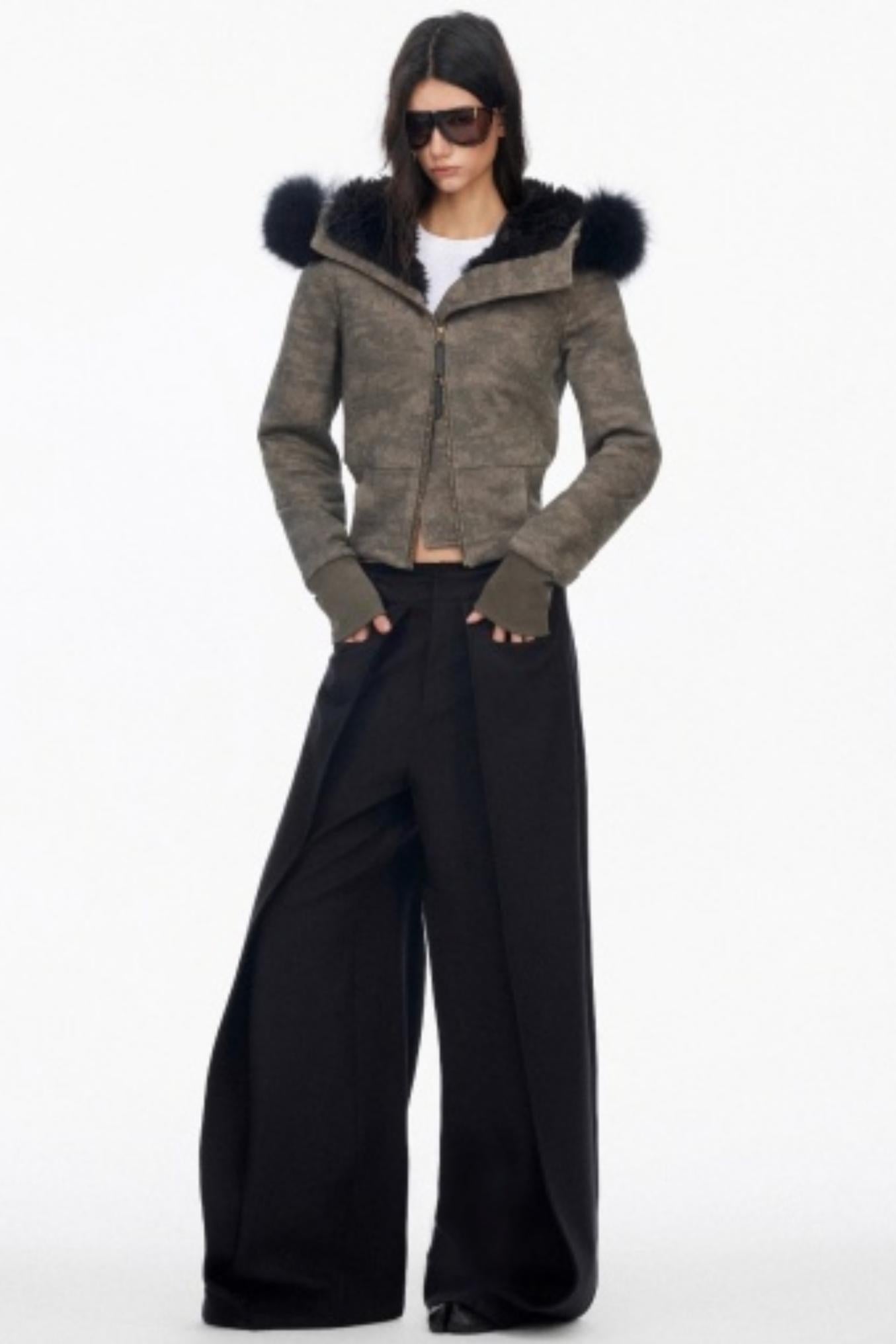 Luxury Pleated Draped Pants