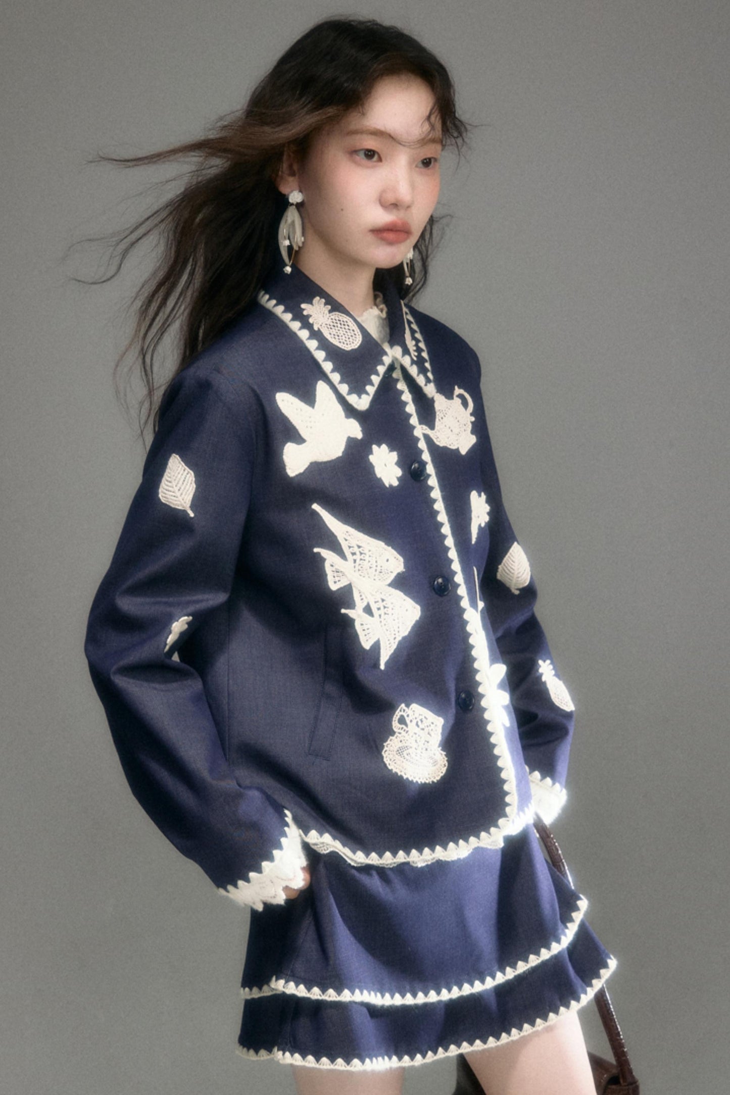 Momo Tea Fun Suit Jacket Set-Up