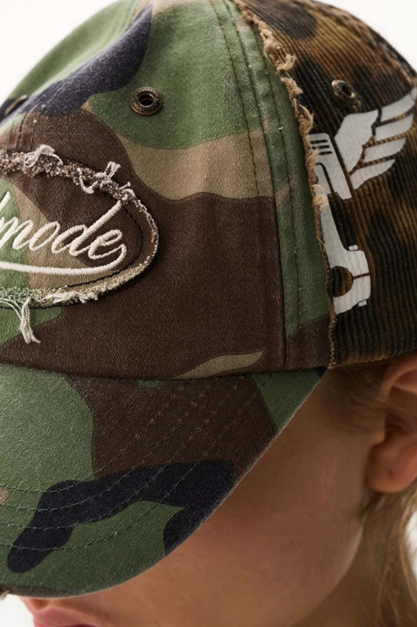 Vintage Camouflage Baseball Cap