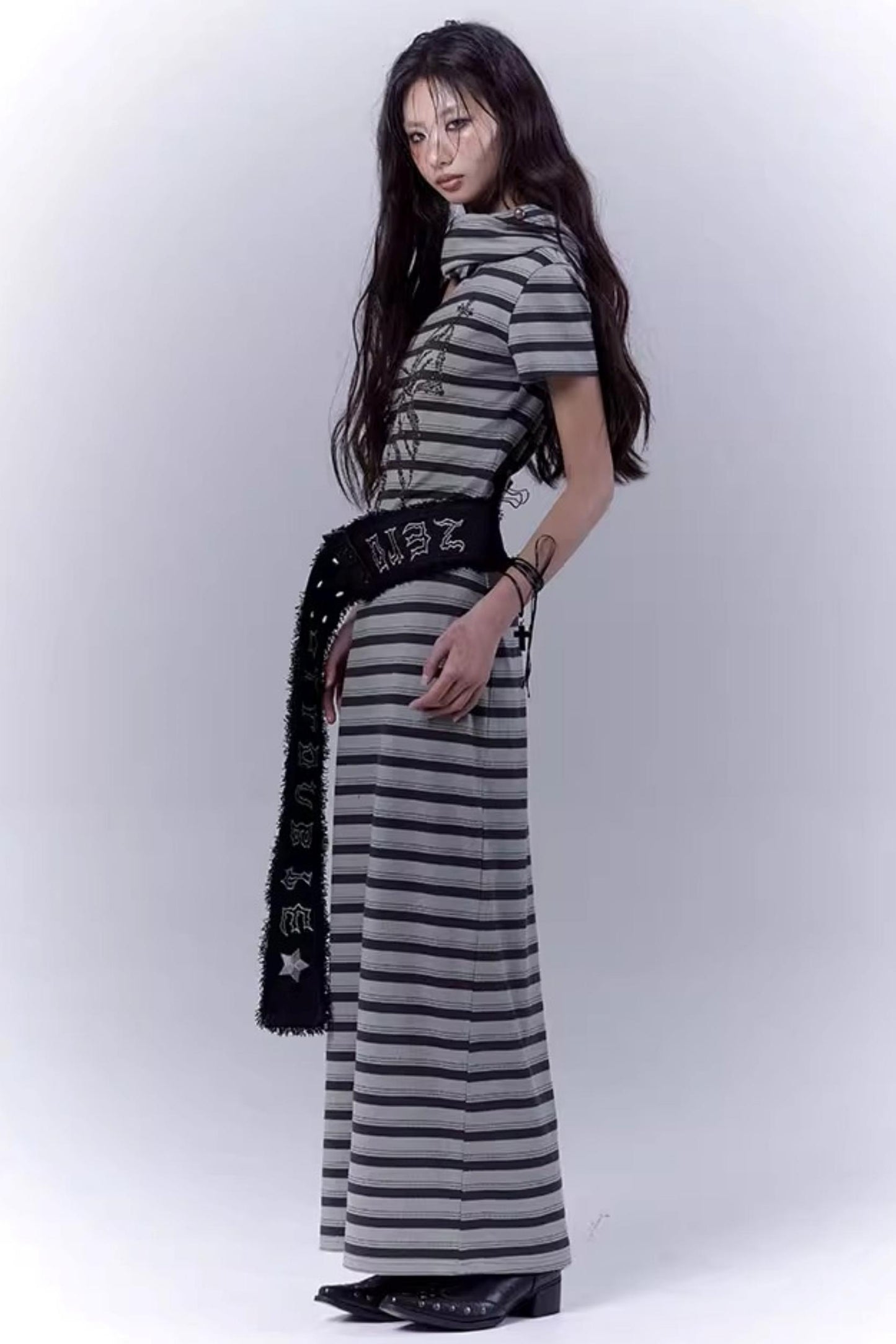 Striped Wasteland Dress Set-Up