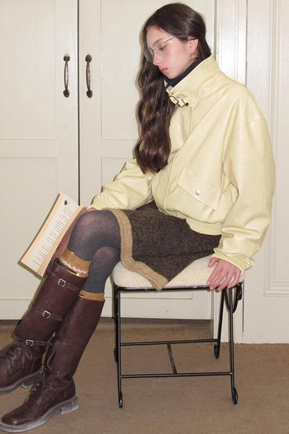 Fireplace Night Wool Sweater Set-Up