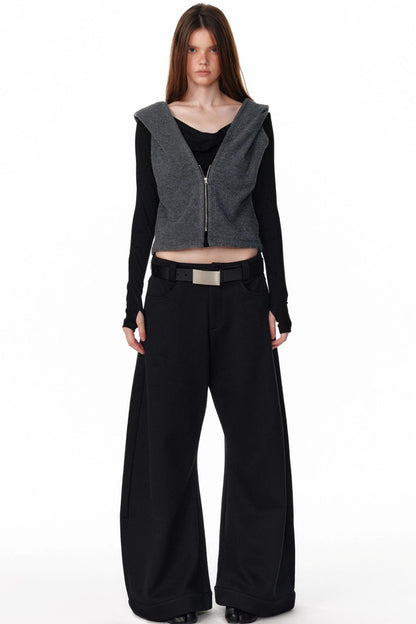 Retro Plaid Fleece Lined Sweatpants