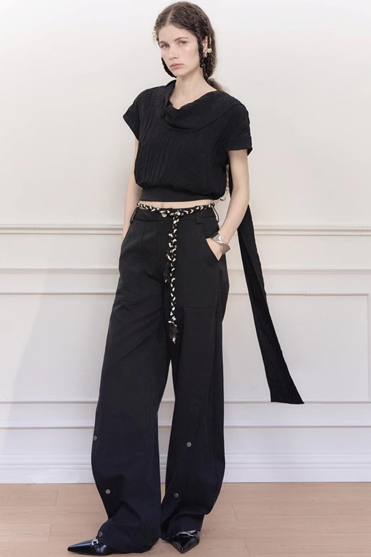 Elegant Wide-Leg Pants
