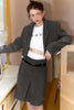Grau-Jacke