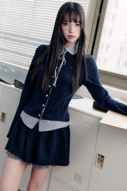 Korean High School Style Two Piece Set-Up