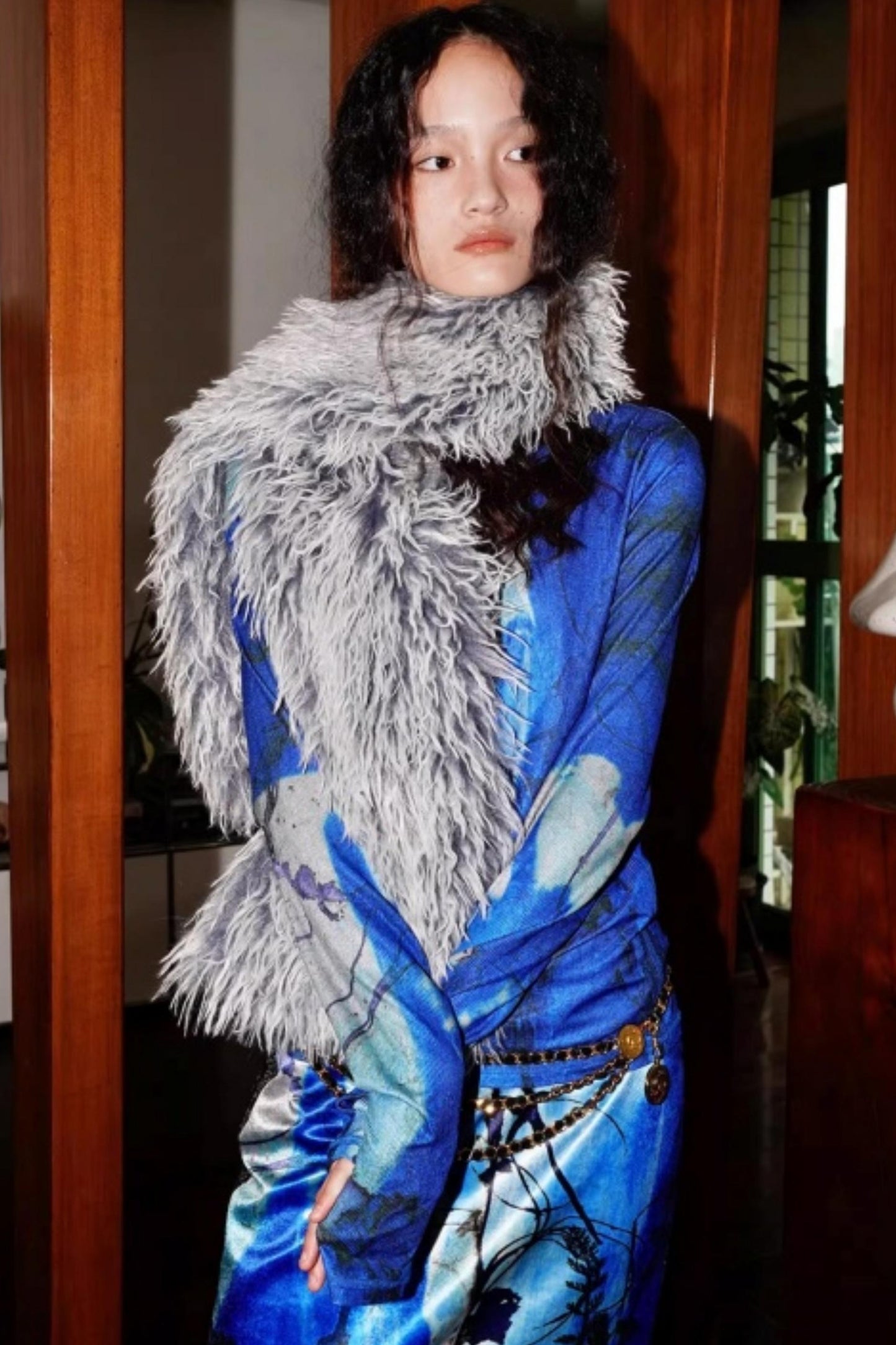 Autumn Niche Printed Sleeve Top