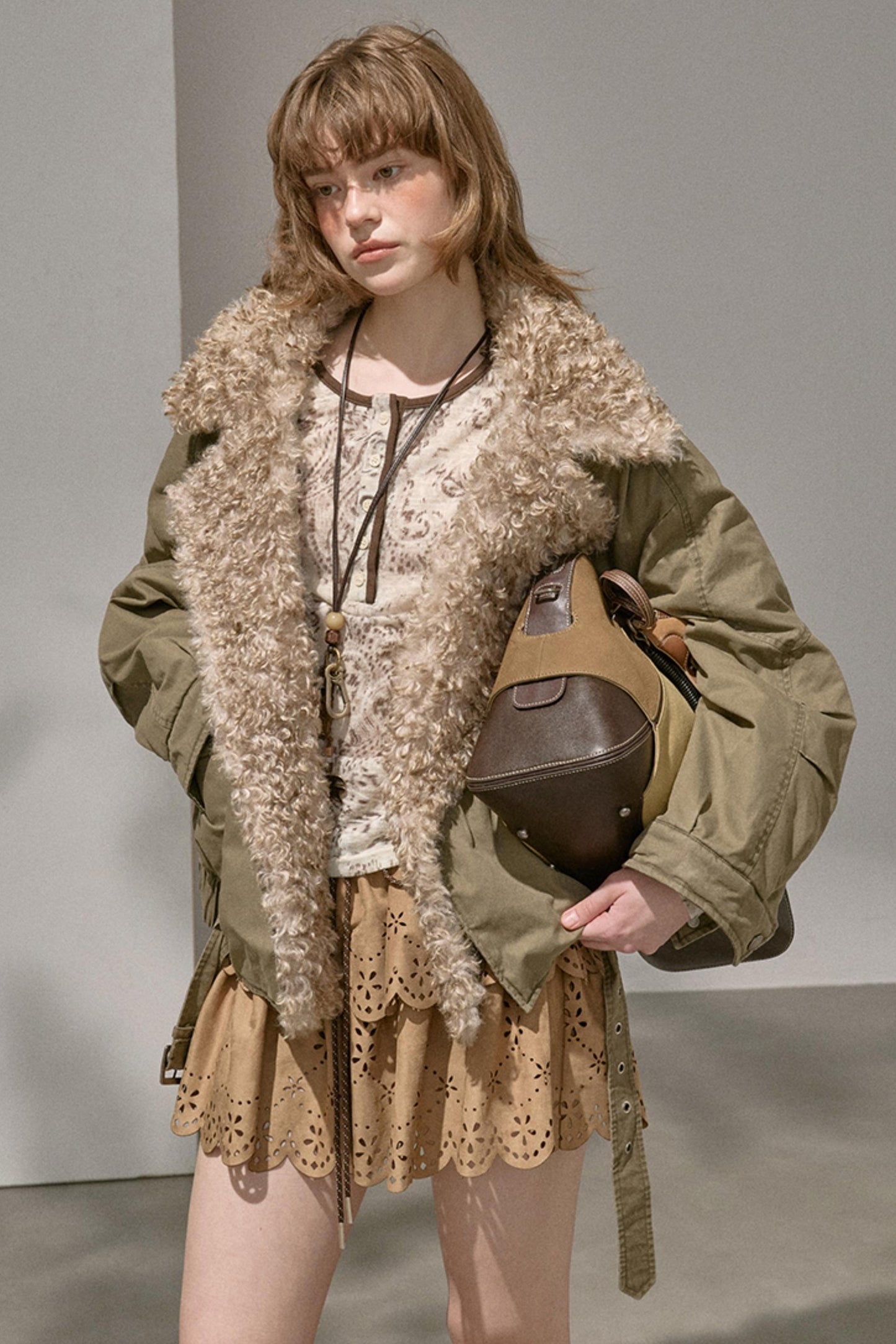 Slim Flower Knitted Top