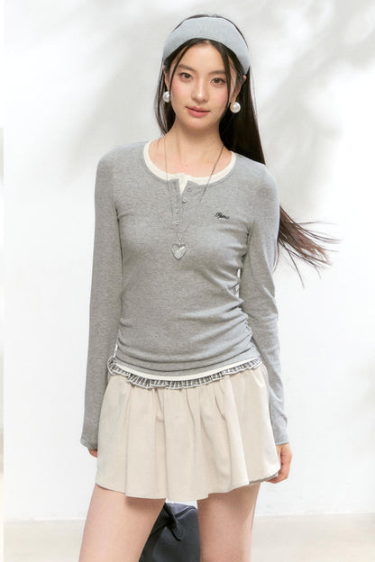 Slim Long-Sleeved Shirt