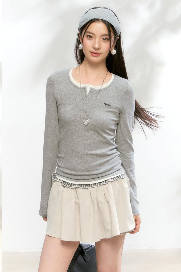 Slim Long-Sleeved Shirt