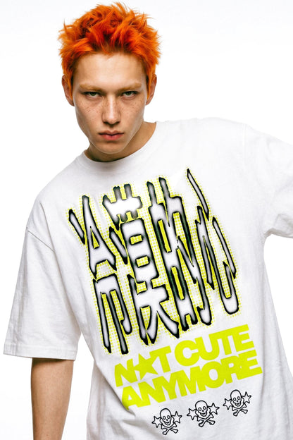 T-Shirt mit gleichgültigem Herz