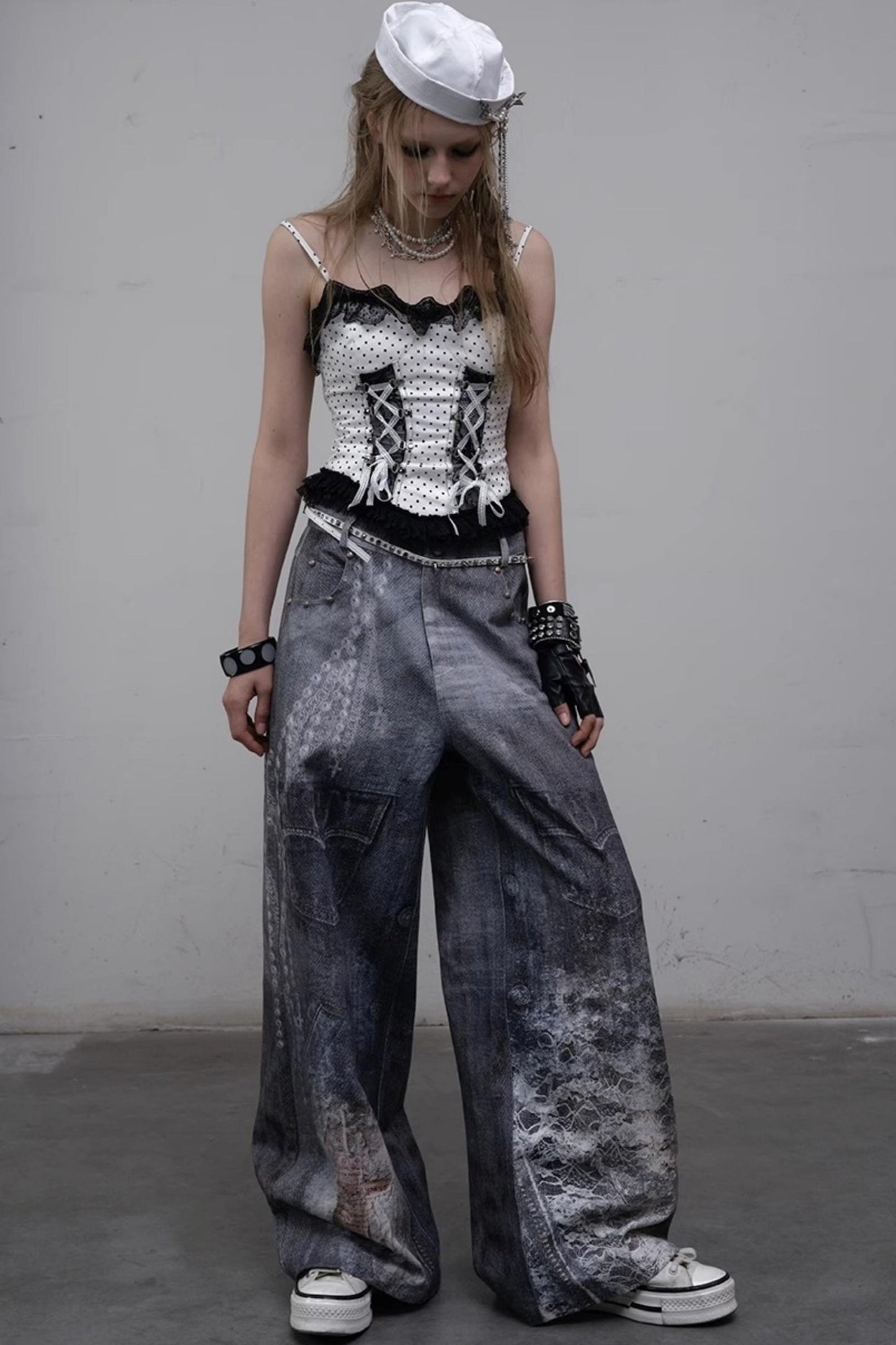 Gothic Lace Mini Top