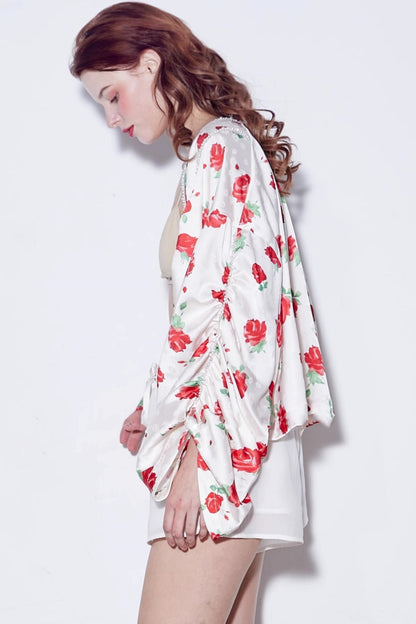 Deconstructed Rose Beaded Jacket