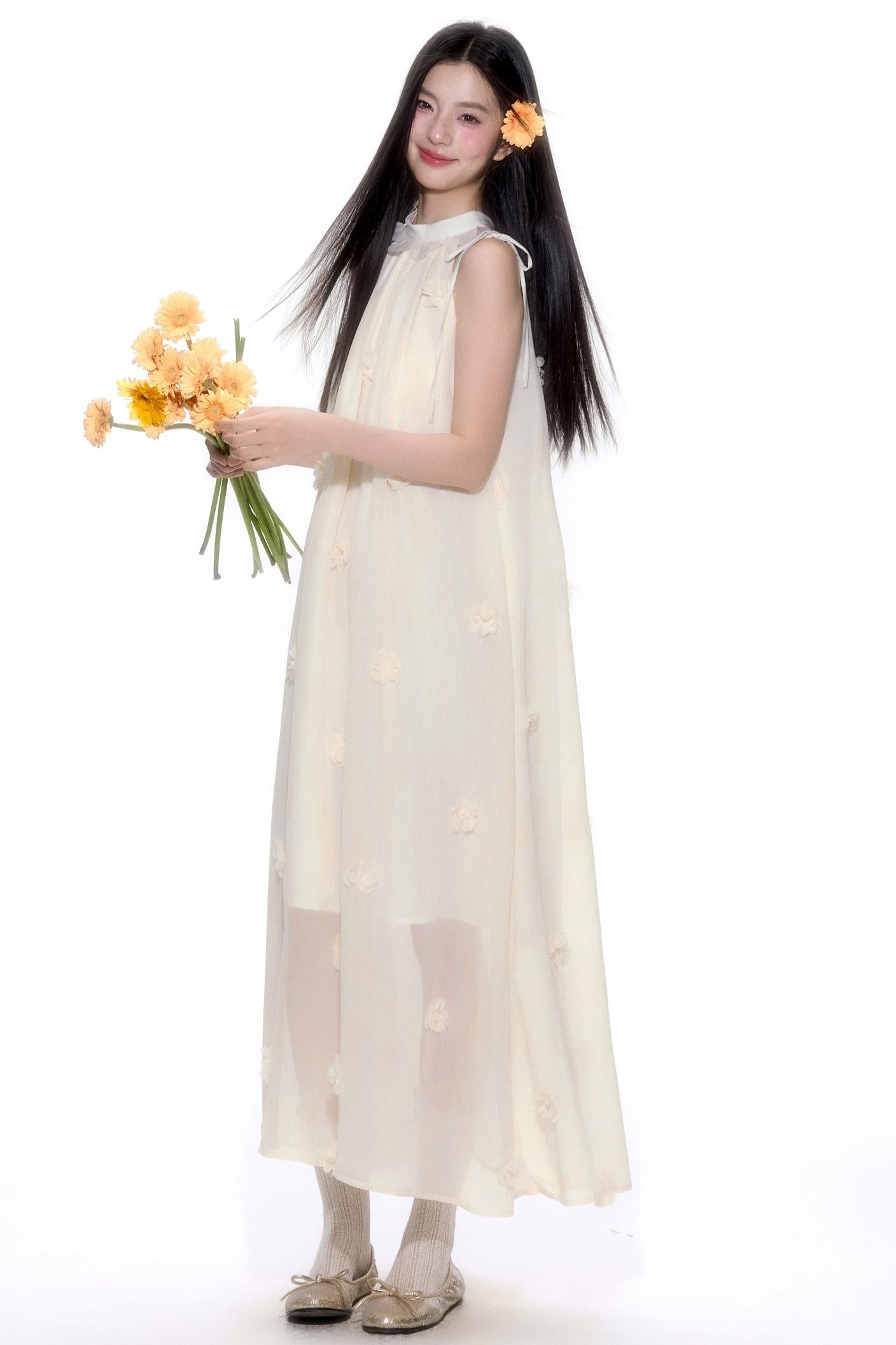 Floral Fairy Chiffon Dress