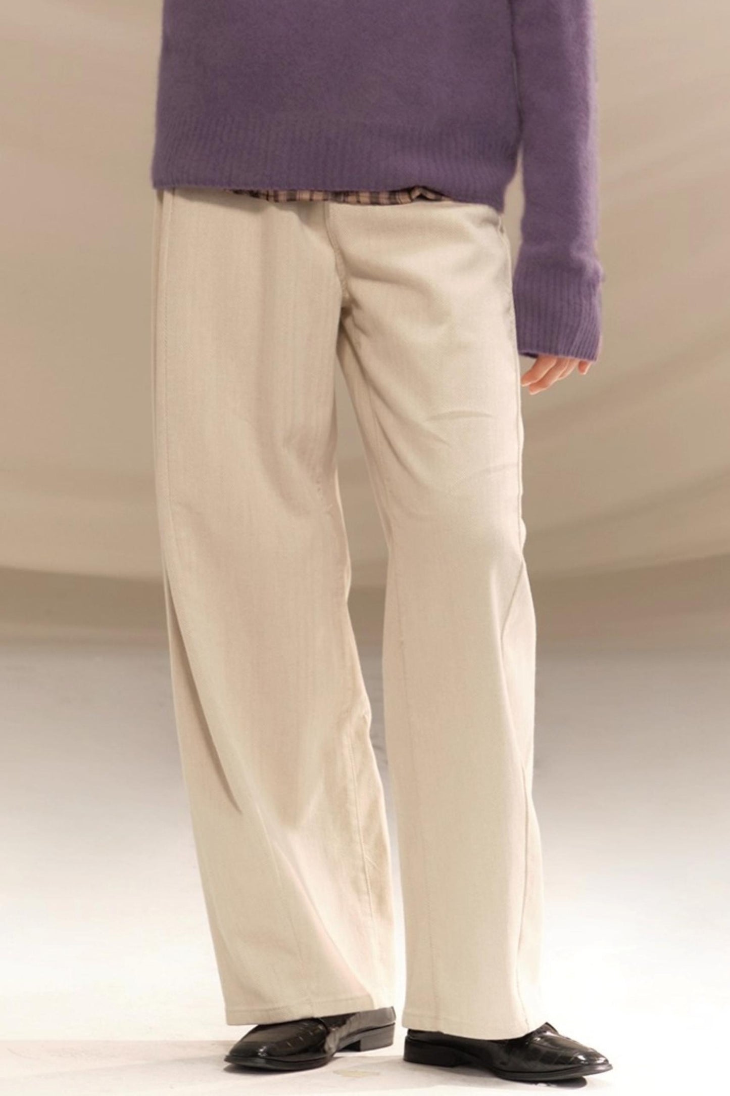 Twilight Apricot Twill Trousers
