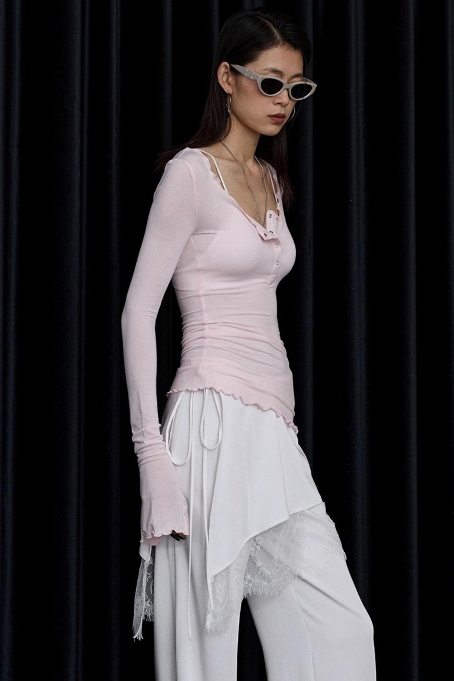 Fungus Edge Long-Sleeved Top