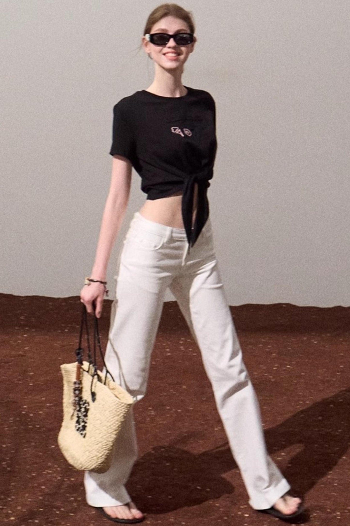 Summer Elegance Antibacterial T-Shirt