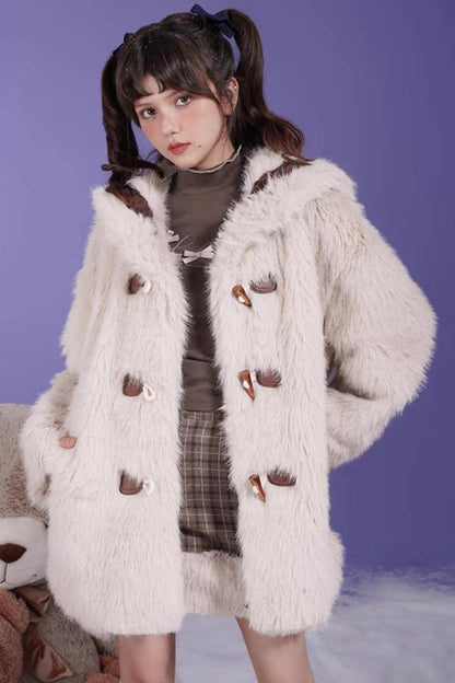 Little Bear Faux Fur Coat