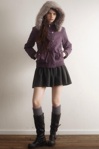 Purple Washed Vintage Jacket