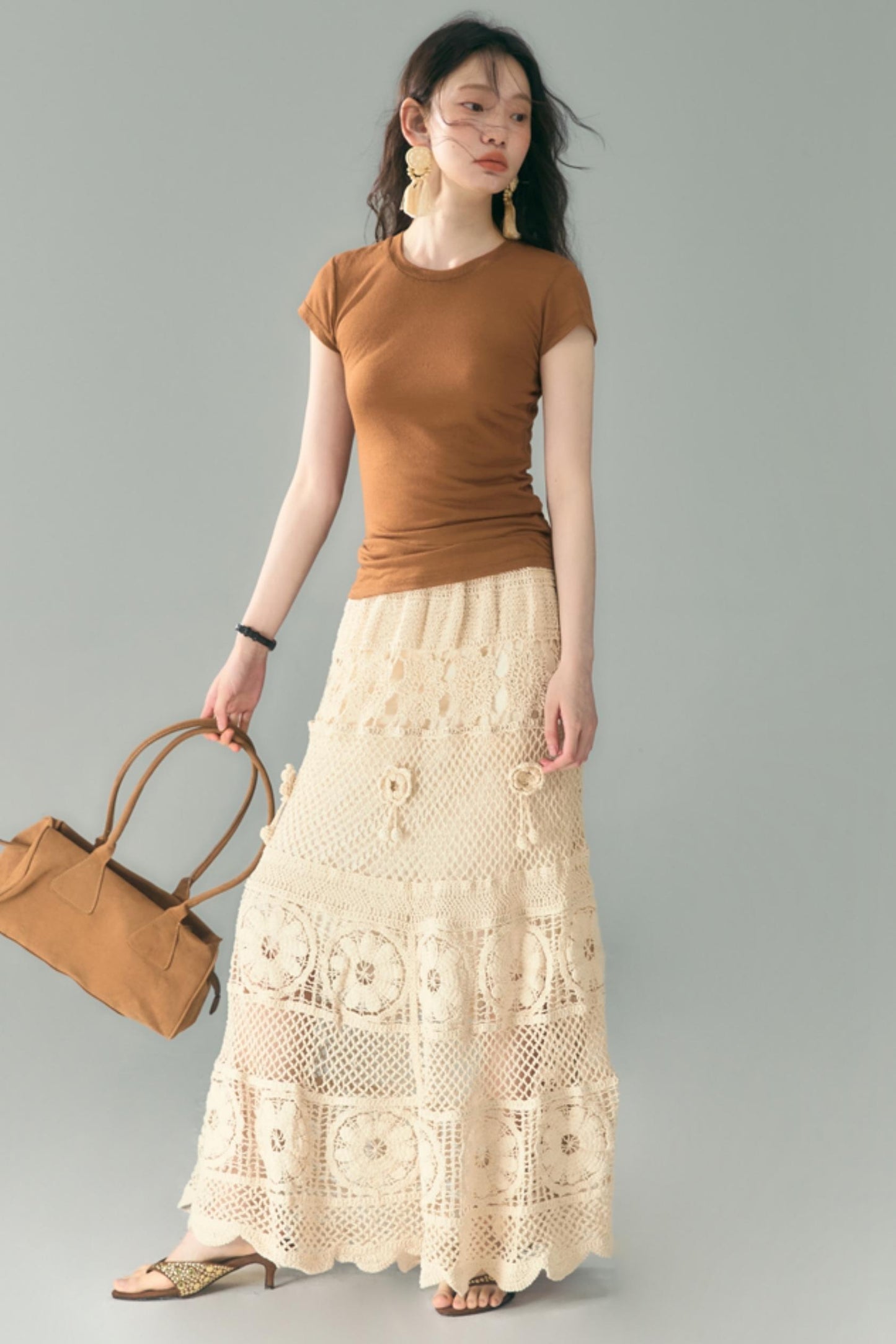 Wilderness Flower Maxi Skirt