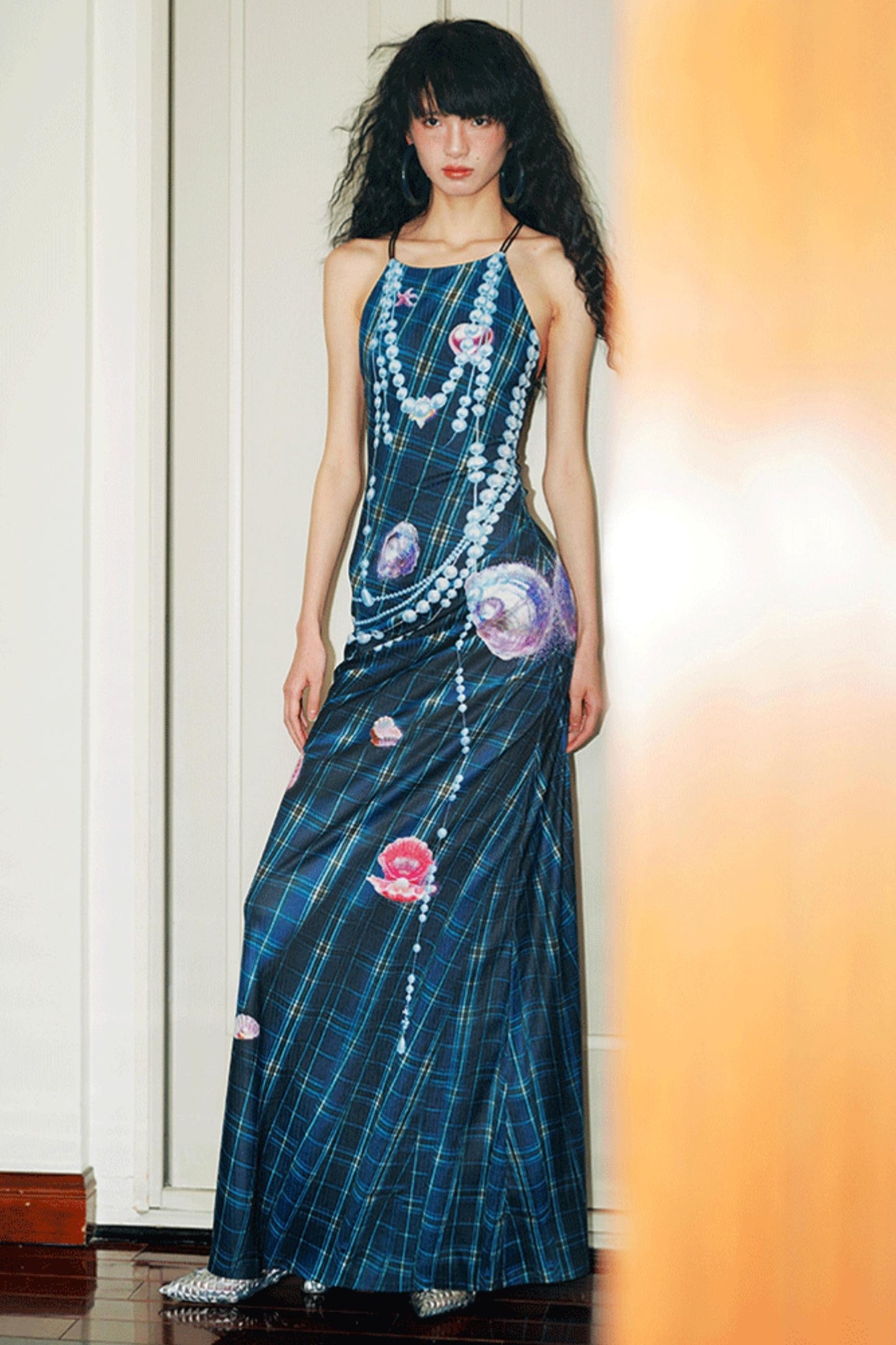 Pearl Backless Dress