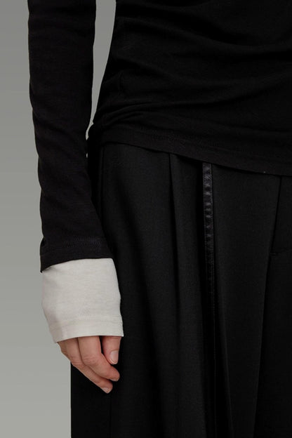 New Splicing Knitwear