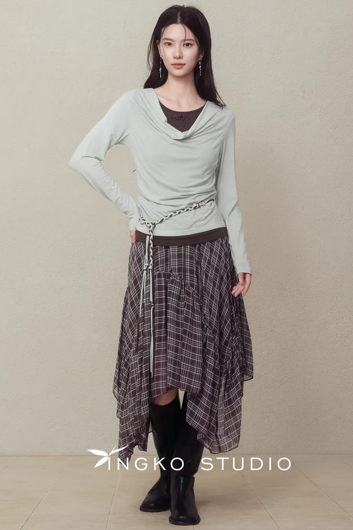 Hollow Sea Salt Blouse