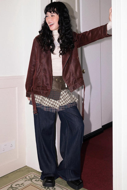 Disorder Loose Wide-leg Jeans