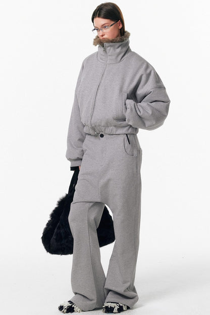 Micro-Flared Walking Pants