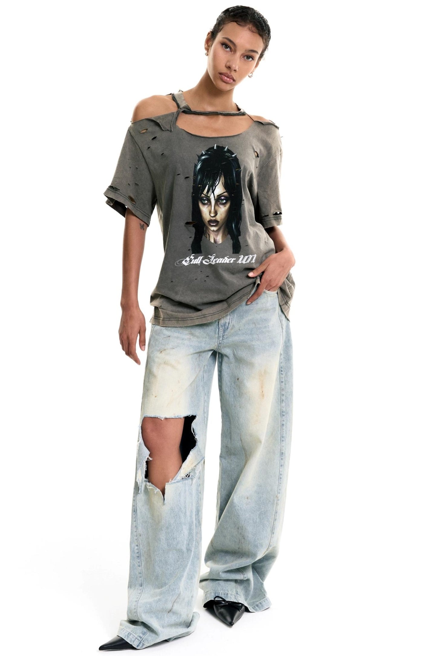 Denim Light Blue Trousers