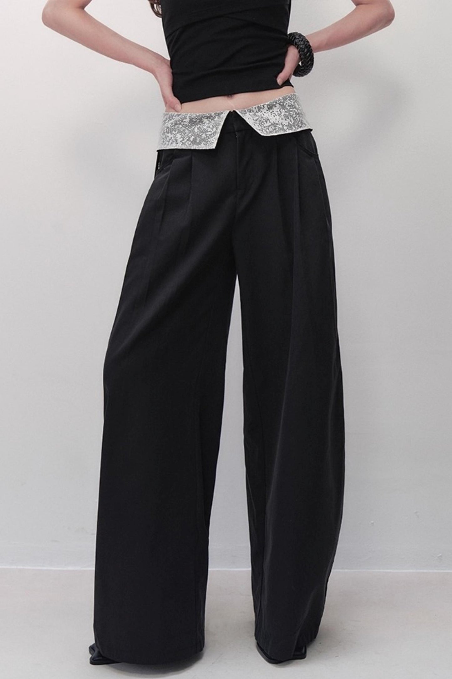 Dream Lace Wide-Leg Pants