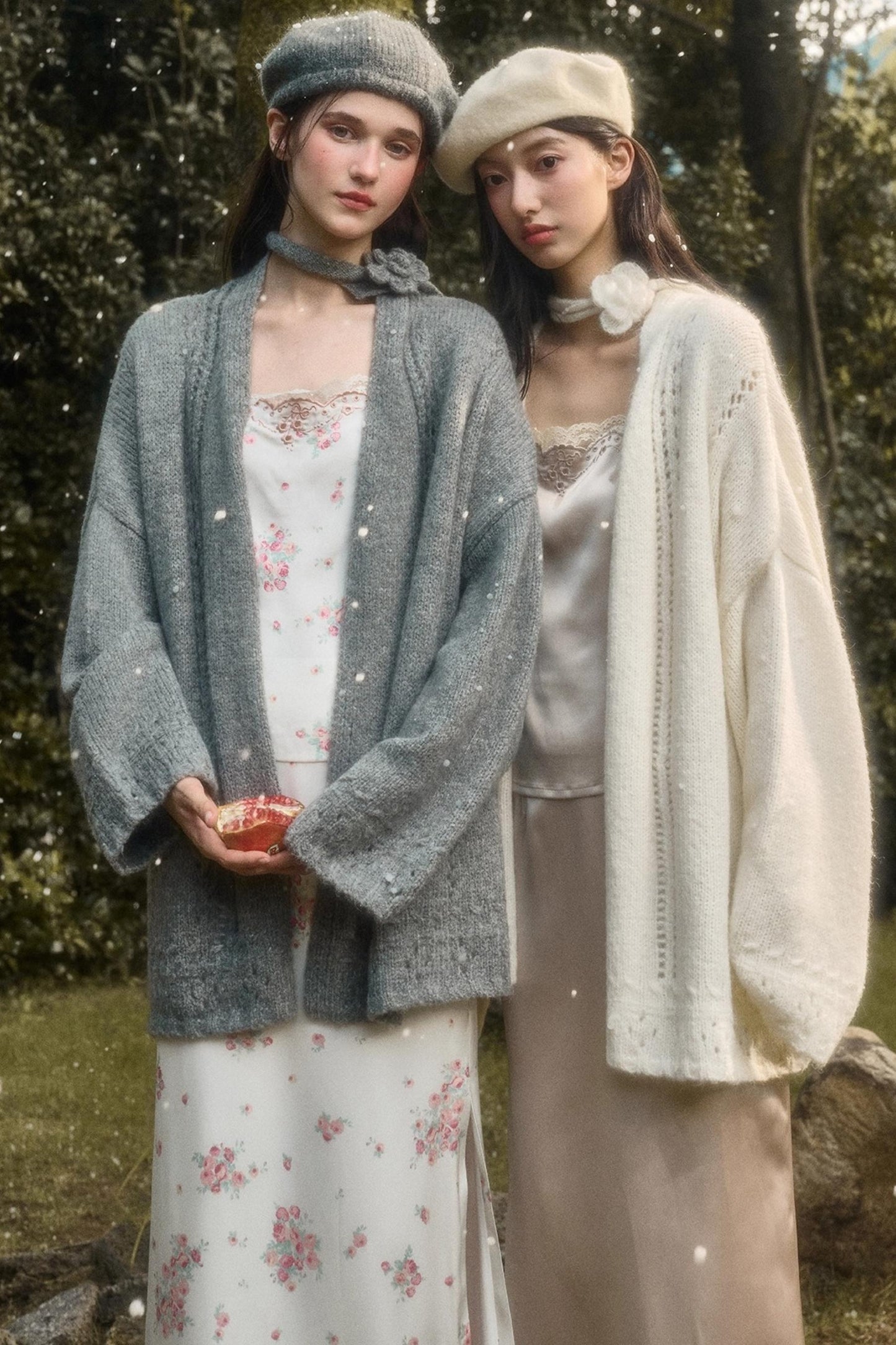 Comfortable Baby Powder Top & Skirt Set-Up