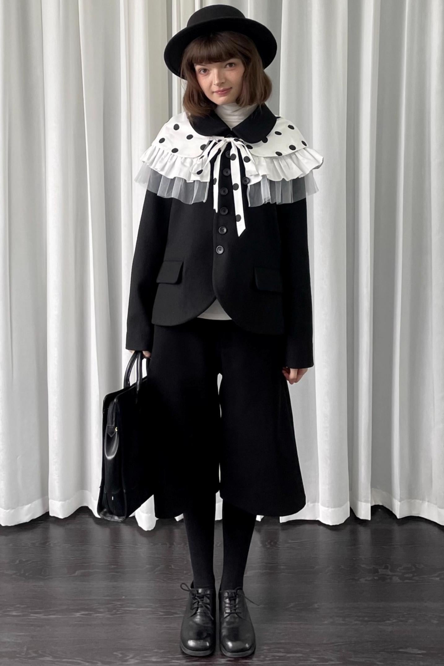 Lace Polka Dot Layered Womens Shawl