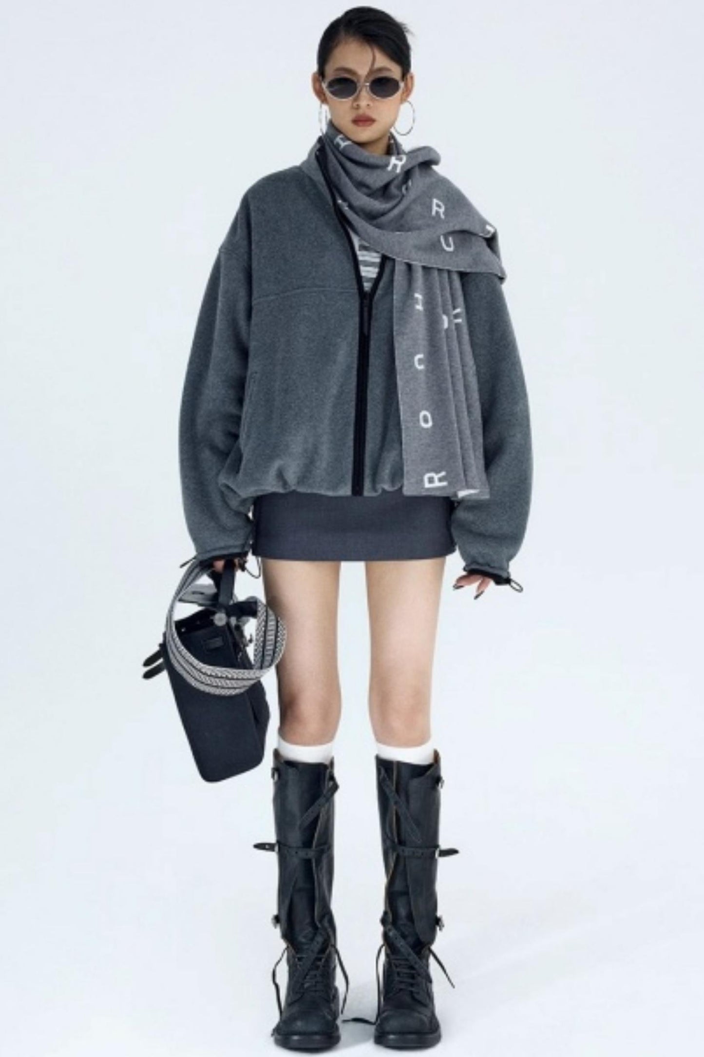 Seagull Gray Fleece Jacket