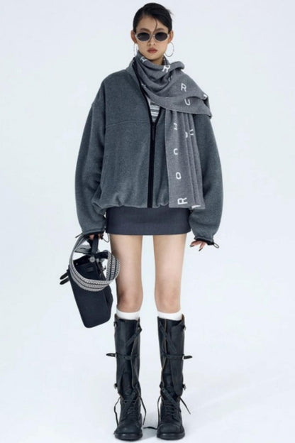 Seagull Gray Fleece Jacket