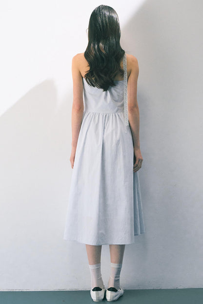 Summer Bow-Tie Sheath Dress