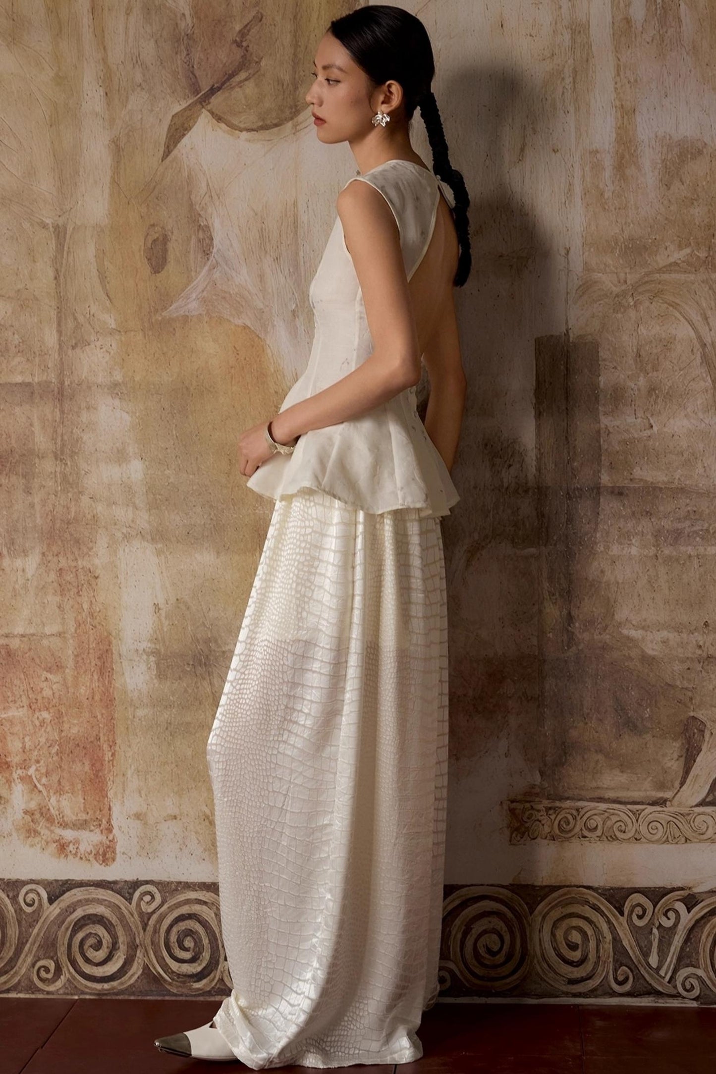 Casual Wide-Leg Pants