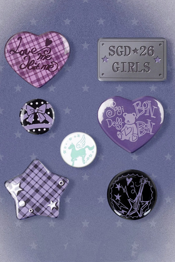 Graffiti Cat Ear Summer Dress Set-Up