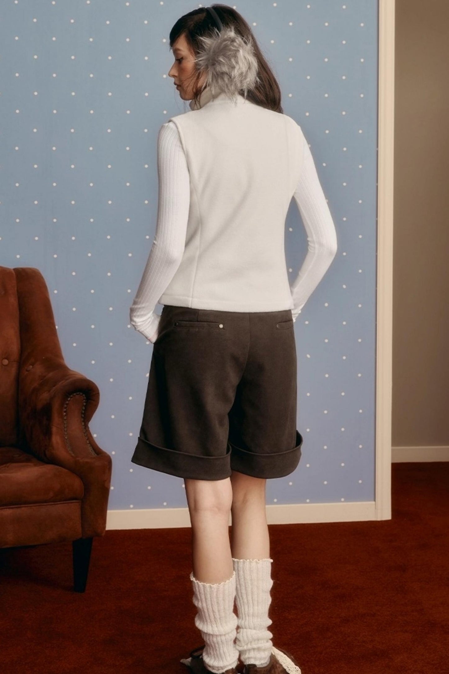 Winter Slim Zipper Vest