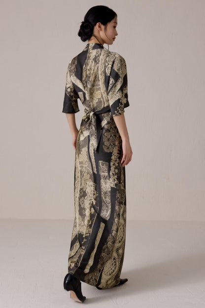 Ethnic Elegance Maxi Dress