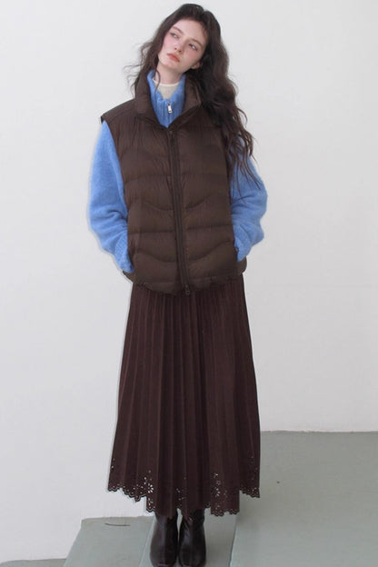 Moonlight Irregular Down Vest